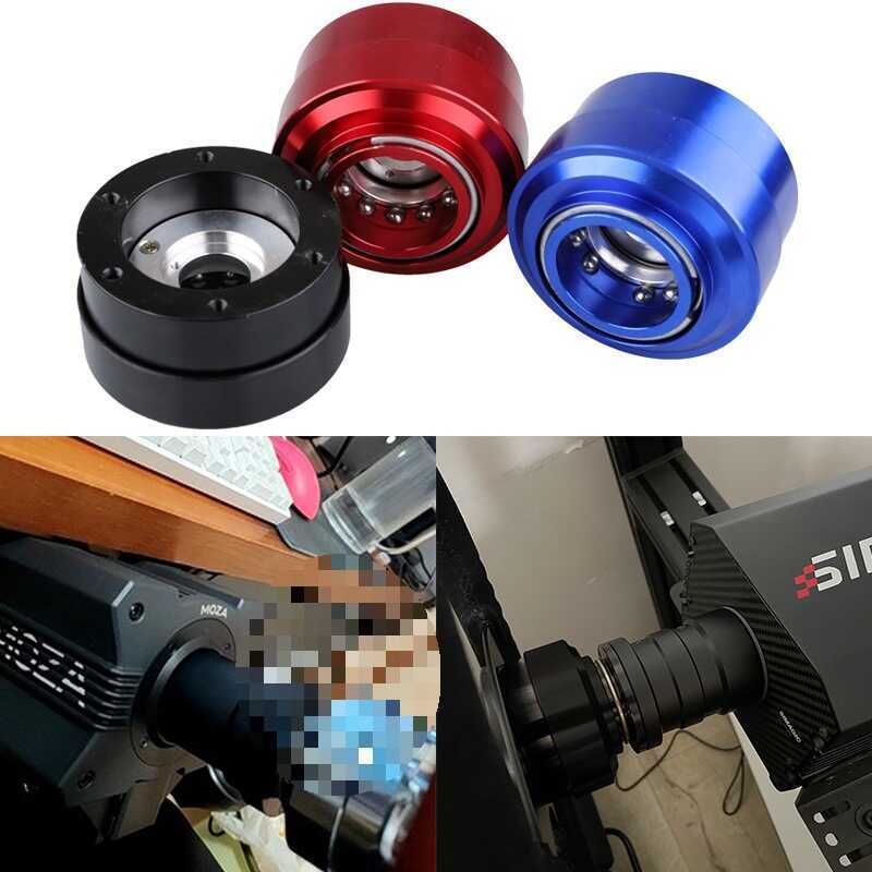 พวงมาลัยจําลองแข่งรถดัดแปลง Quick Release ปรับให้เข้ากับความเร็ว Magic moza Magic Claw tr ฐานไดรฟ์โด