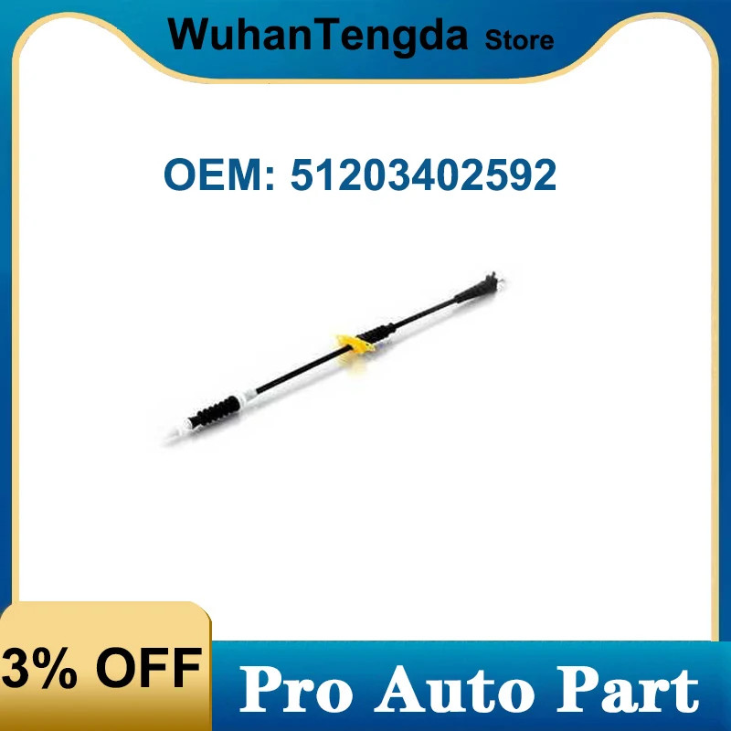 51203402592 3402592 51203330985 Front Right Door Lock Bowden Cable for BMW X3 E83 X3 1.8d 2.0d 2.0i