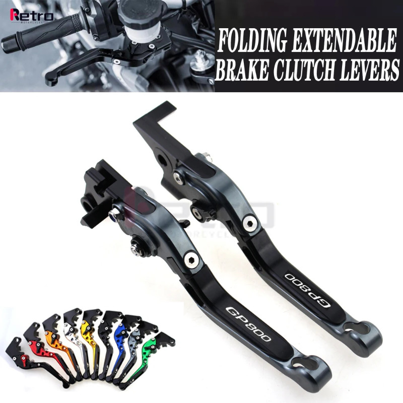 For Gilera GP 800 GP800 2010-2012 2011 Motorcycle Folding Extendable Adjustable Clutch Brake Levers