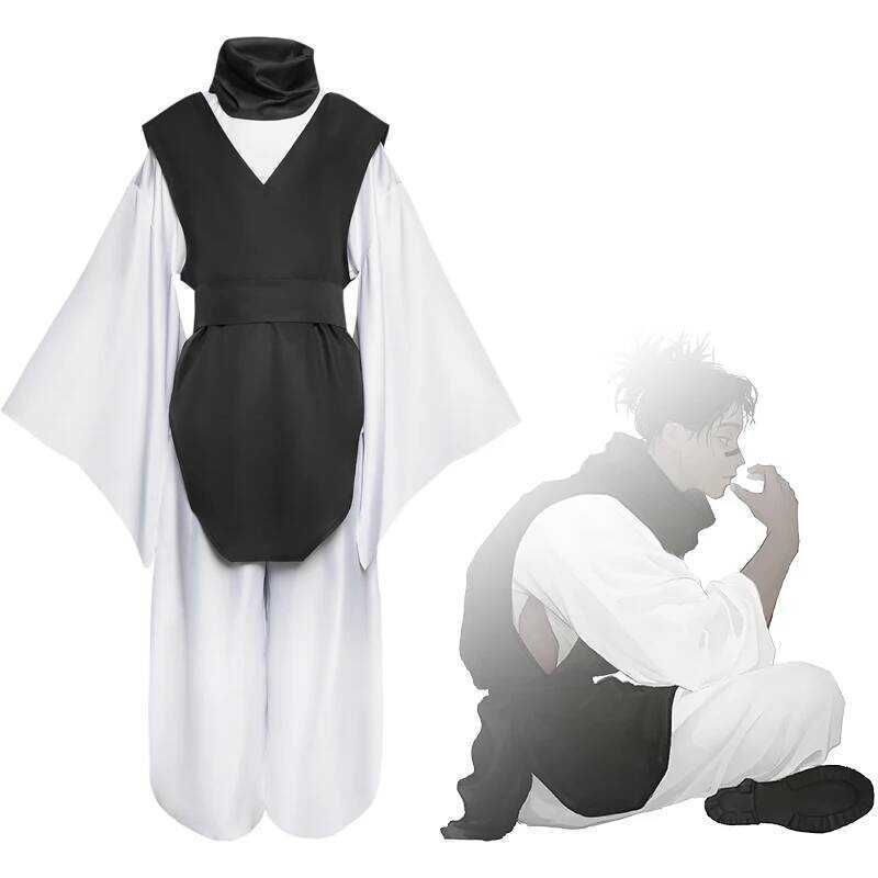 C Anime Jujutsu JJK Manga Choso Cosplay Costume Kaisen Choso Cos Top Vest Pants Burdy Uniform Hallo