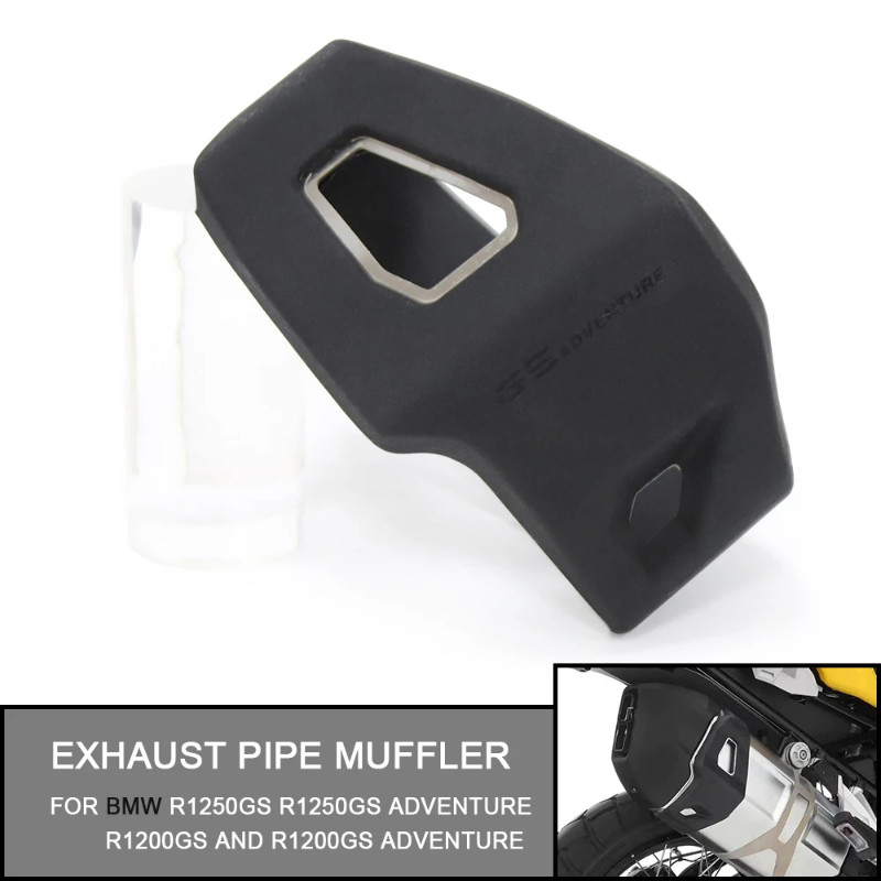 For BMW R1250GS and R1250GS Adventure R1200GS and R1200GS Adventure Motorcycle Rear Exhaust Pipe Mu