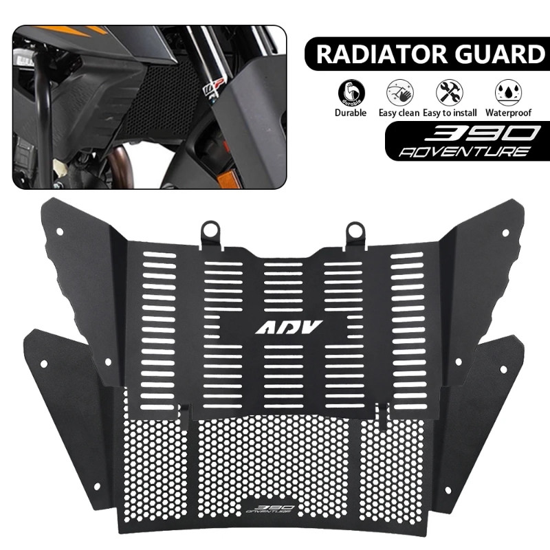 2023 Motorcycle FOR KTM 390 ADV 390 ADVENTURE 2019 - 2021 2022 Aluminum Radiator Guard Protector Gr