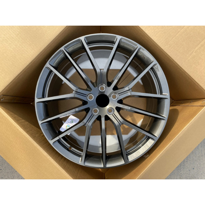 Wholesale Custom 5X114.3 Cb67.1 Grey Sliver 18 19 20 22 Inch Forged Wheels Rims For Maserati Rims