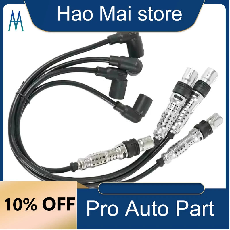 03F905409C A set Ignition Wire Spark Plug Cable for Skoda Yeti Octavia Rapid Fabia Audi A3 S3 A1 VW