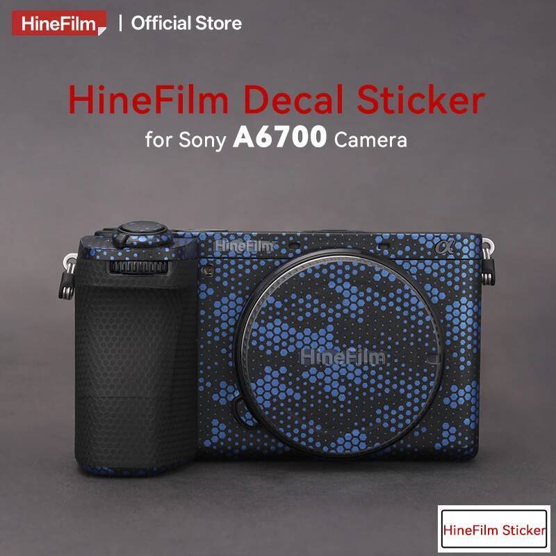 Hinefilm Skin สําหรับ A6700 กล้องสติกเกอร์ Premium Decal Skin สําหรับ Sony Alpha 6700 กล้อง Skin Pro
