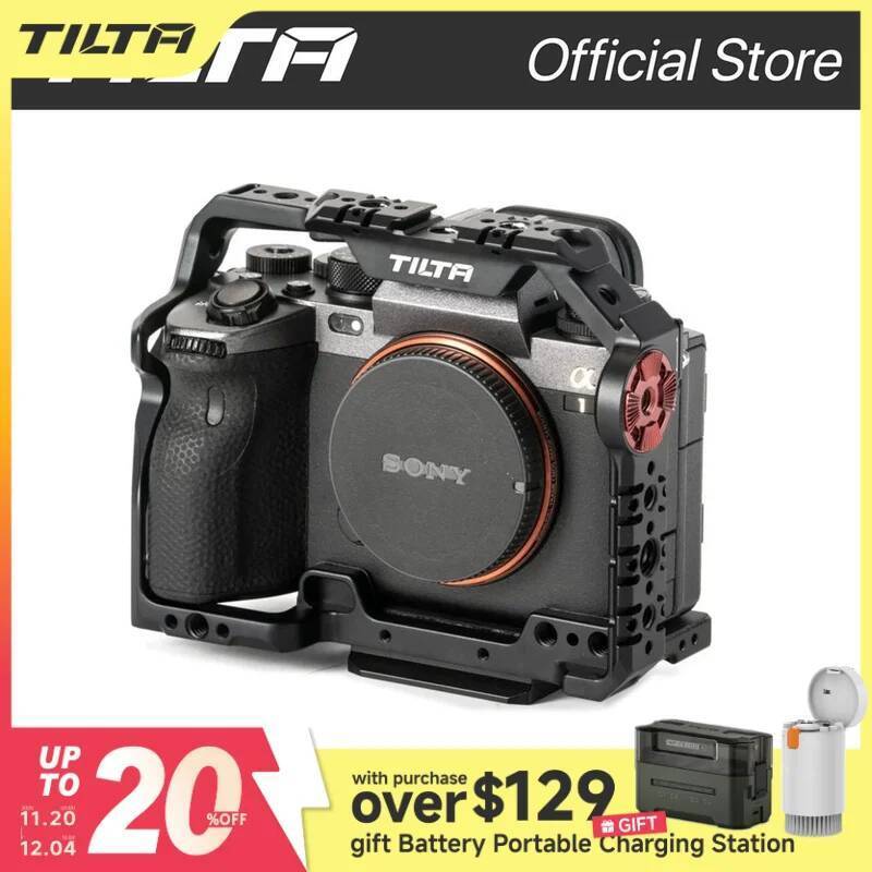 TILTA TA-T23-FCC กล้องเต็มรูปแบบชุดสําหรับ Sony A1 a7S III A7RII a7R III a7R IV a7 III Minimizes สวม