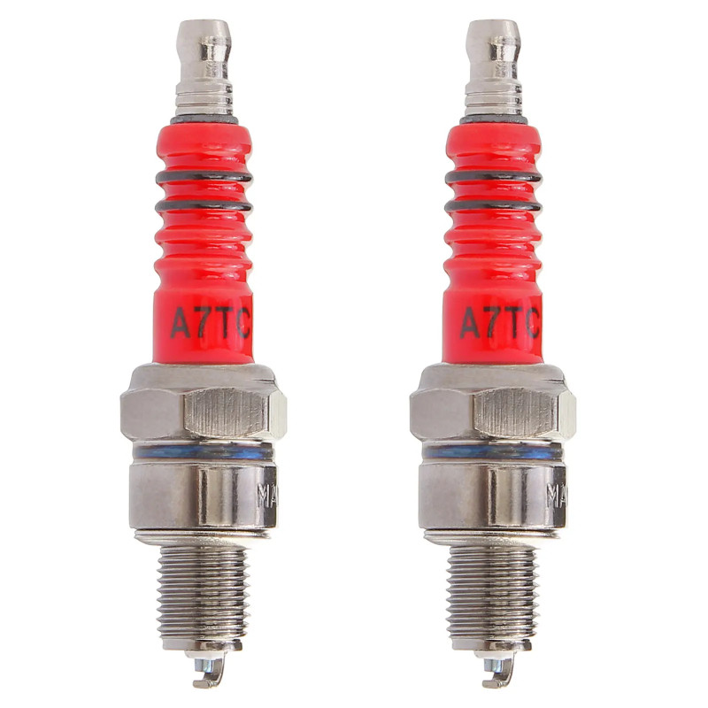 2Pcs A7TC Spark Plug C7HA C7HSA C5HA C5HSA C5HSB CR5HS CR5HSA CR5HSB C6HA C6HSA CR6HS CR6HSA CR7HSA