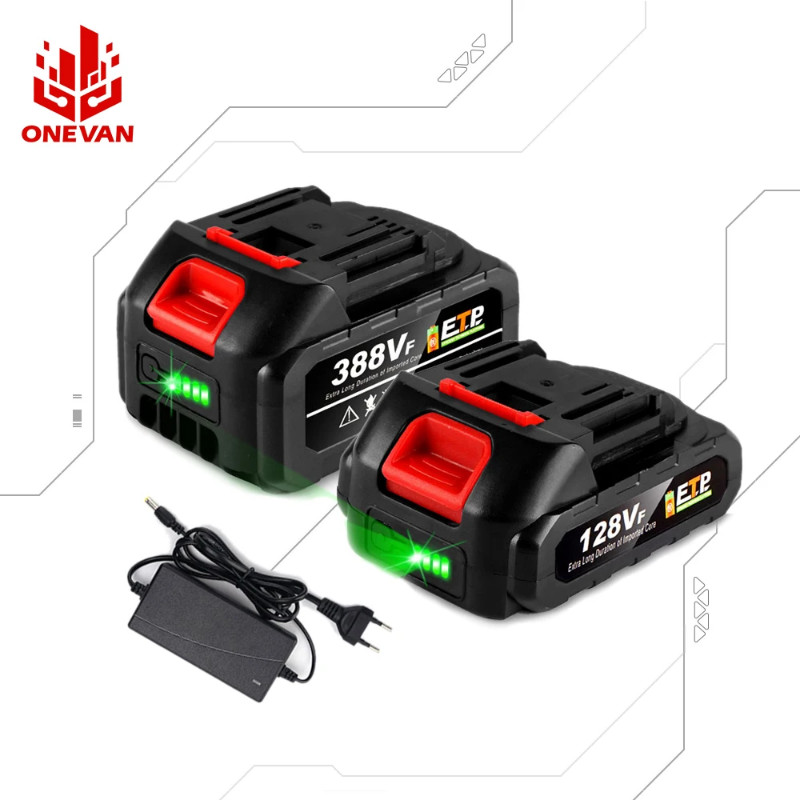 Larger Battery with Charger Lithium ion Rechargeable Replacement for Makita 18V Battery BL1850 BL18