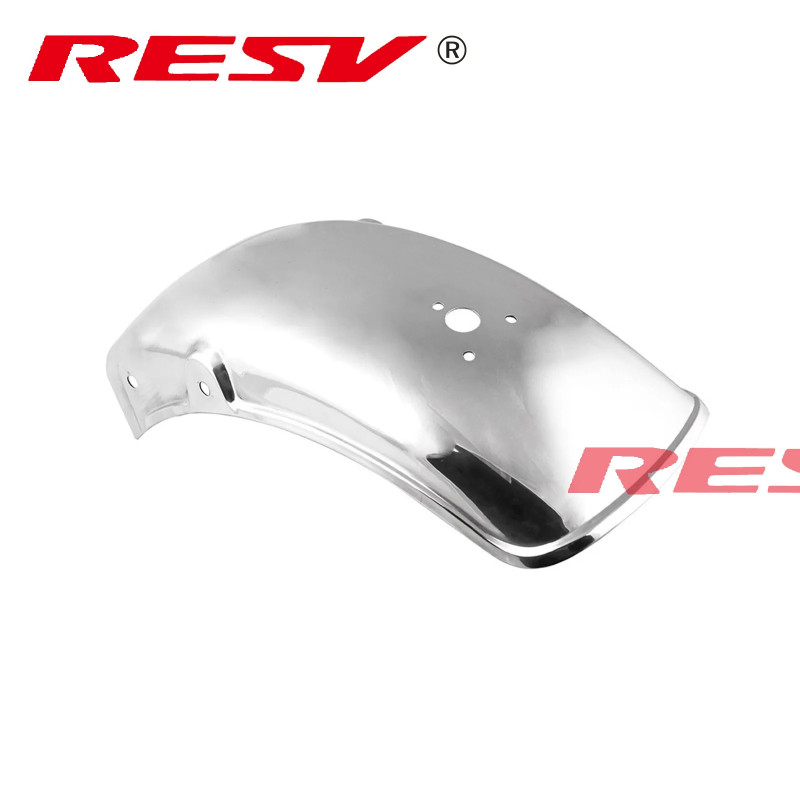 RESV Motorcycle Fit for GN250 GN150 Rear Fender Mud Flap Guard Fairing Mudguard Cover Stainless Ste