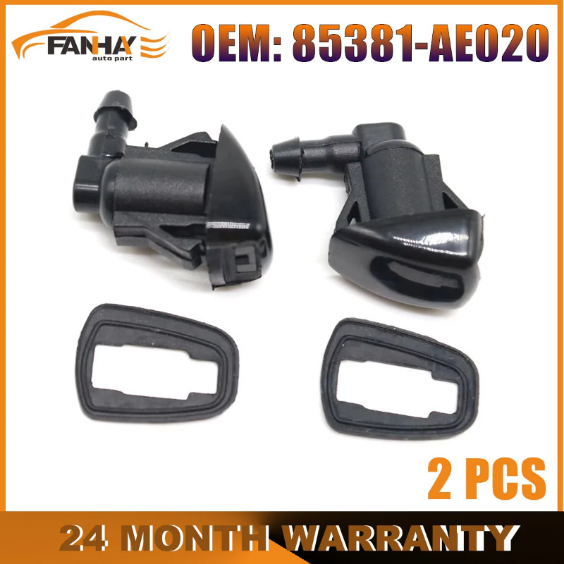 2PCS Windshield Washer Nozzle Jet Kit For Toyota Sienna Corolla Tundra 3.3L 85381-AE020 85381AE020