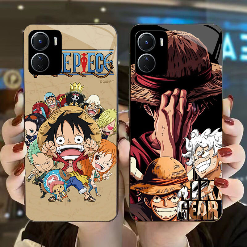 DJ-35 One Piece Casing GLASS soft frame สีดํา VIVO iQOO Y16 Z9X Y17S Y15S Y15A Y56 Y36i Y01 Y36 U5X 