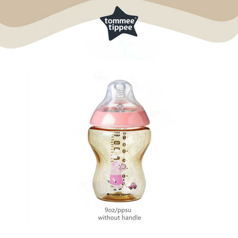 Tommee Tippee Closer To Nature ขวดนมคอกว้าง PPSU 9oz/260ml
