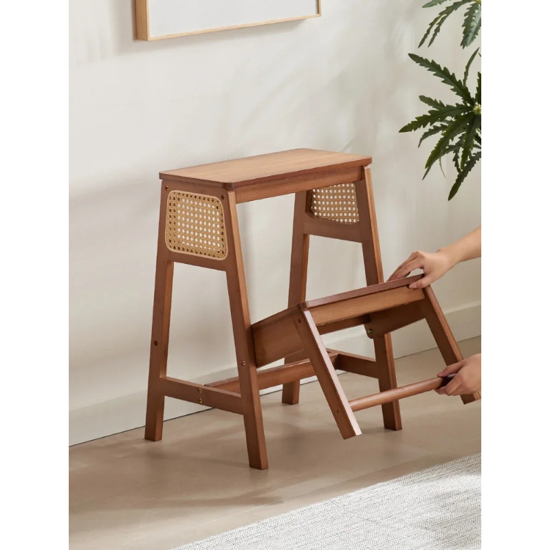 Foldable step stool Nanzhu household high stool multi-functional pedal steps children's foot stool