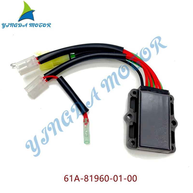 61A-81960-01 Rectifier Regulator For Yamaha 200 225 250 Hp Outboard 1994-2002 61A-81960-01-00 61A-8