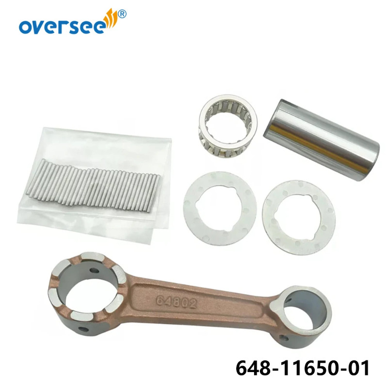 648-11650 Connecting Rod Kit For Yamaha Outboard Motor 2T 25HP 648 Model 648-11650-00;648-11650-01