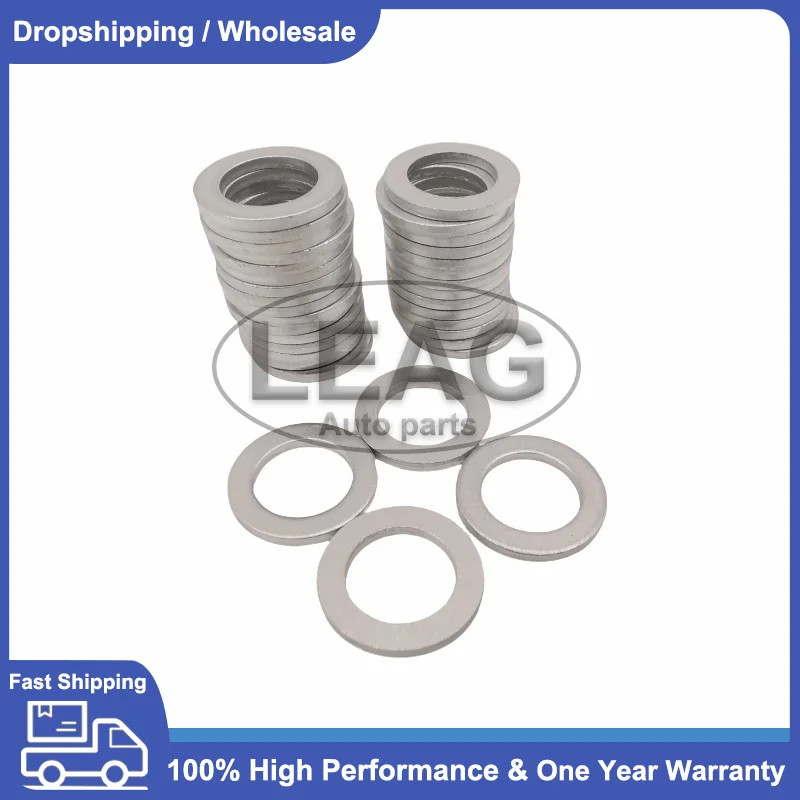 500pcs/100pcs 12MM/14MM Engine Oil Drain Plug Crush Washers Gaskets 94109-12000 9410912000 For Acur