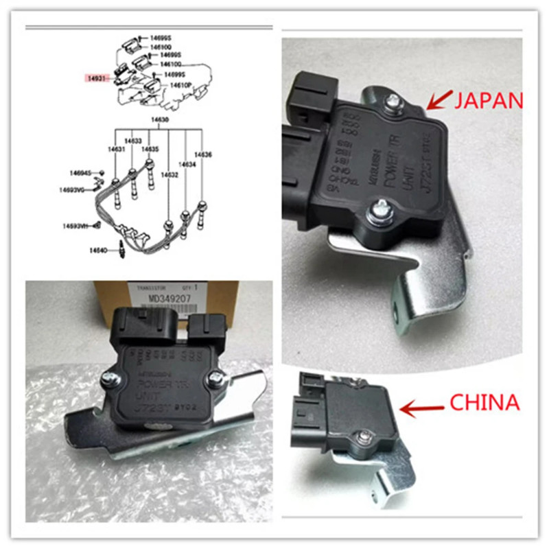 Lgnition Control Module Lgnition Amplifier For Pajero Montero K96W V23W V25W V33W V43W V63W V73W V7