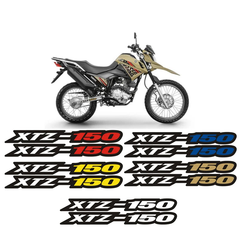 For YAMAHA XTZ150 XTZ 150 2019 2020 2021 Accessorie Swing Arm Chain Drive Box Decorate Decals Refle