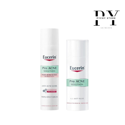 ฟิกเกอร์ Eucerin Pro Acne Solution SET 2 (Triple Serum /A.I. Matt Fluid)