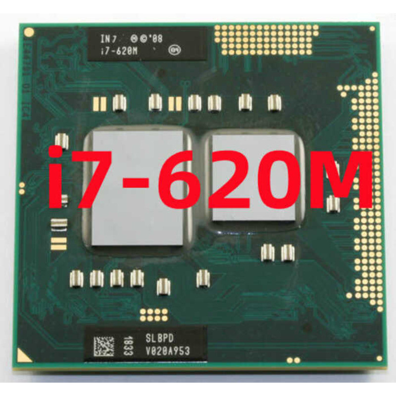 620M SLBTQ / SLBPD 2.66GHz 4M ซ็อกเก็ต G1 แล็ปท็อปโปรเซสเซอร์ CPU
