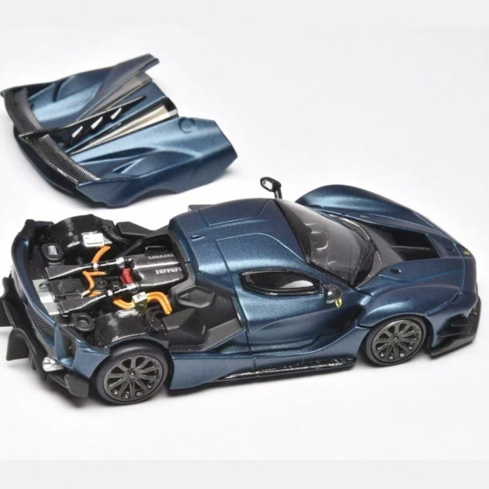 ของเล่นตัวน้อย 1: 64 Leap Horse FXX-K EVO5 Limited Edition โมเดลรถโลหะผสมเครื่องประดับคอลเลกชัน