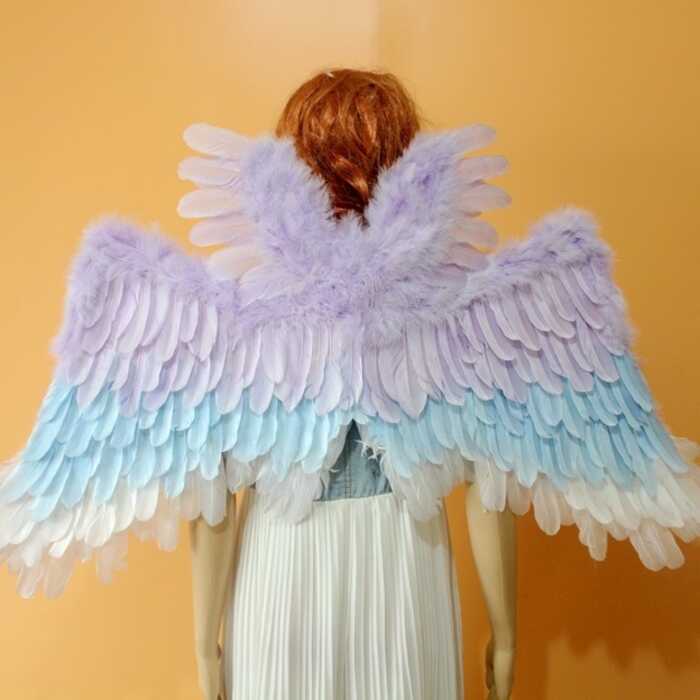 Lovelive South Bird Angel Wings Feather Wings สีไล่ระดับสี Angel Wings cospy Props