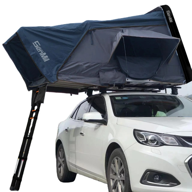 Hot Sale 4-5 Persons Luxury Roof Top Tent Automatic ABS Hard Shell Car Roof Tents With Annex And Aw