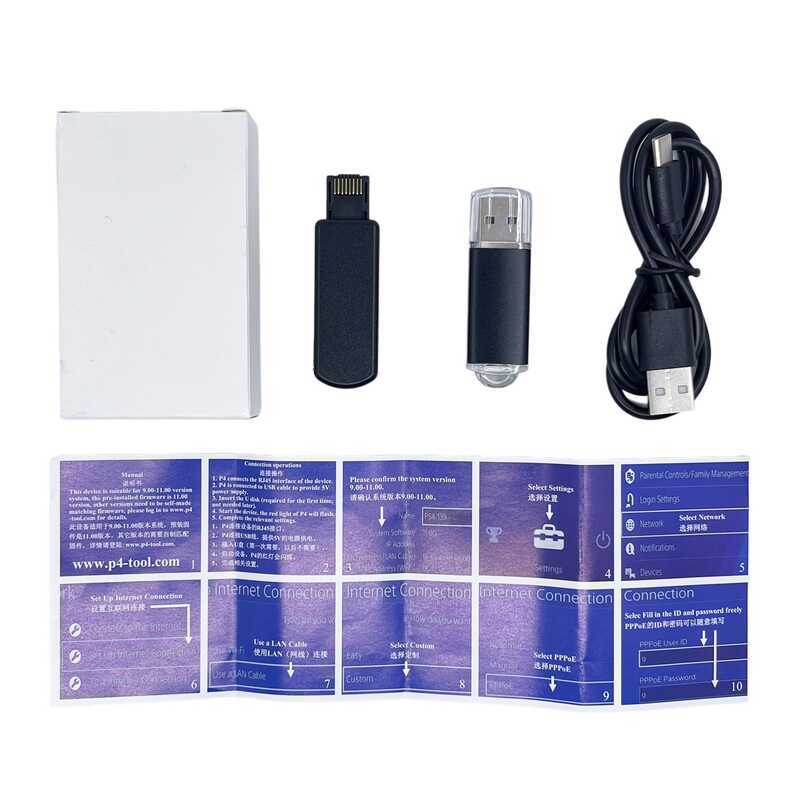 PS4 เกมคอนโซล Totem รุ่น P4 9.0-11.0 รุ่น Cracker เล่นเกม U Disk อะแดปเตอร์รุ่นที่สาม