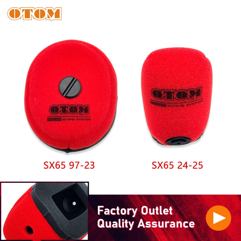 Motorcycle Air Filter Foam Strainer Empty Filtration Sponge Cleaner For KTM HUSQVARNA GASGAS SX TC
