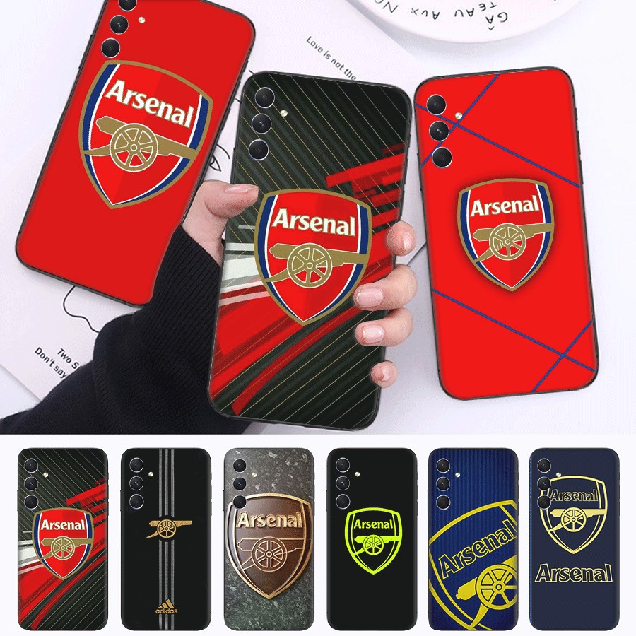 J6 Arsenal FC สําหรับ Samsung J4 J6 J8 Plus หรือ Prime J2 J5 J7 Prime Core J730 Pro S6 Edge ความเข้า