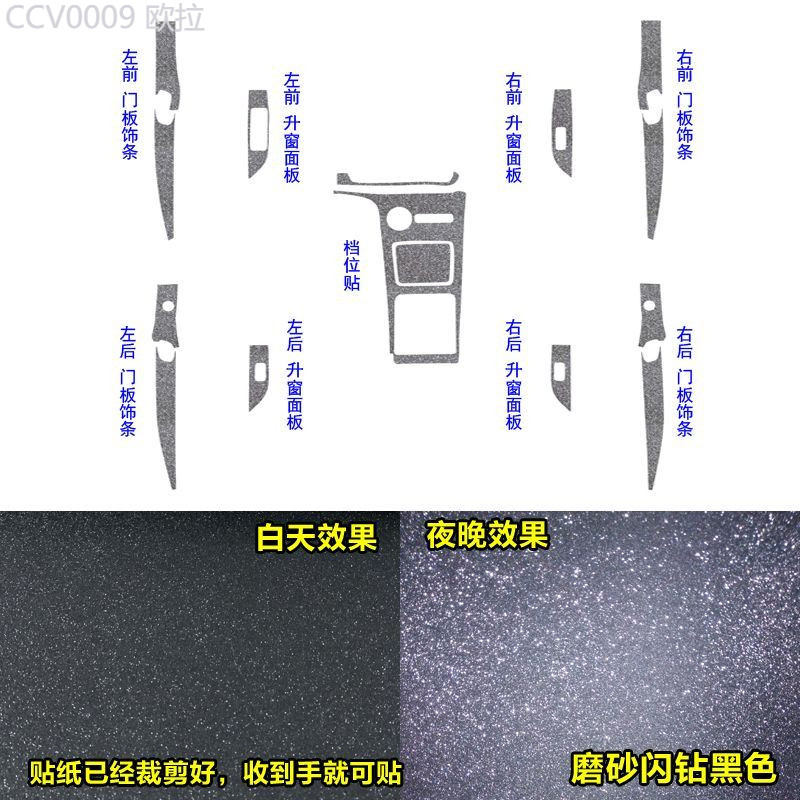 【GEELY EX5 -2025】 เหมาะสำหรับฟิล์มภายใน Geely Galaxy E5,ฟิล์มควบคุมส่วนกลาง,ฟิล์มกันรอยท้องฟ้าเต็มไ