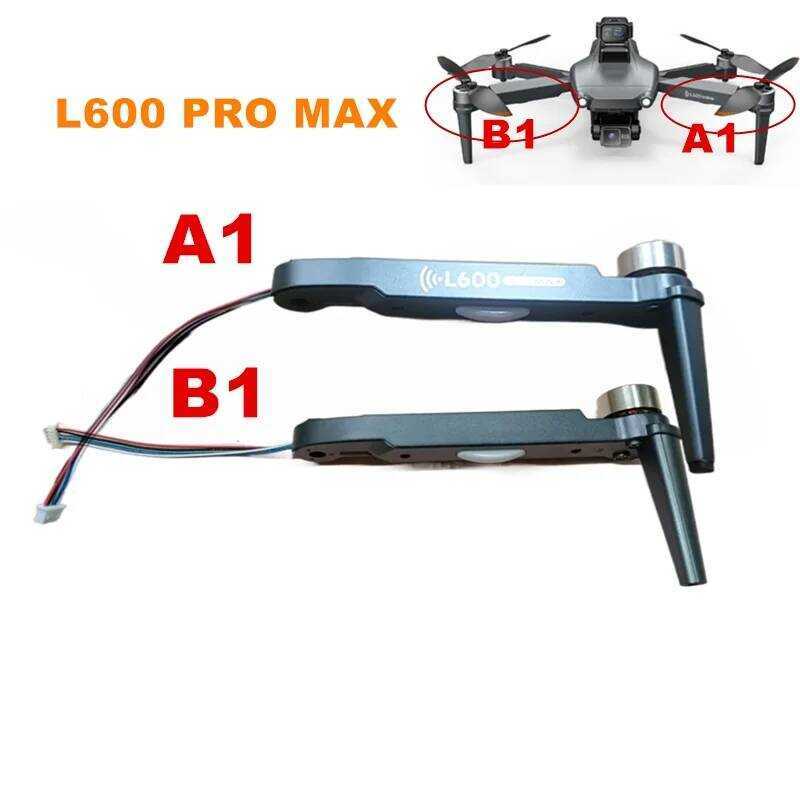 ▥ แขนสําหรับ LYZRC L600pro/L600 PRO Max RC Drone มอเตอร์ด้านหน้าด้านหลังแขน L600 Pro มอเตอร์อุป