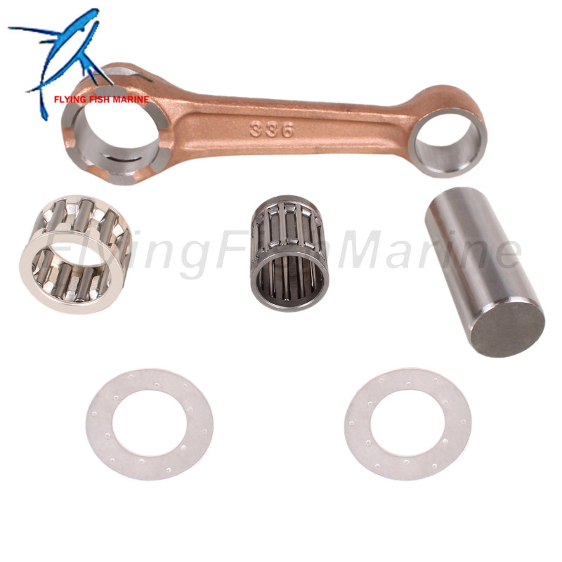 Outboard Motor 336-00040-1 336000401M Connecting Rod Kit for Tohatsu Nissan 25HP 30HP NS30A3 NS25C2