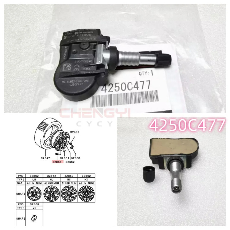 Tire Pressure Monitoring Sensor For Outlander GF3W GF7W GF8W GA9W CX6A GA2W GG2W HA4W 4250C477