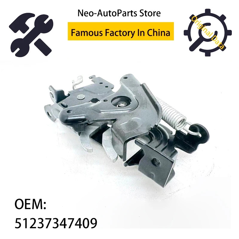 51237347409 Hood Lock Switch For BMW 5 6 7 Series X4 X5 X7 G32 G12 G02 G05 G07 G30 OEM