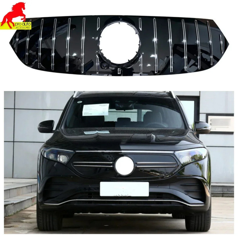 Suitable for Mercedes Benz EQB AMG EQB53 X243 2022-2024 Front Bumper Grille GT Grill Racing Grills