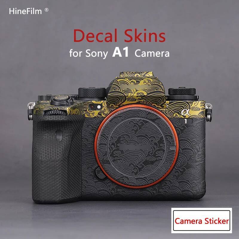 A1 กล้อง Decal ผิว Anti-scratch Coat Wrap ฟิล์มสําหรับ Sony Alpha 1 กล้อง 3M วัสดุ Protector สติกเกอ