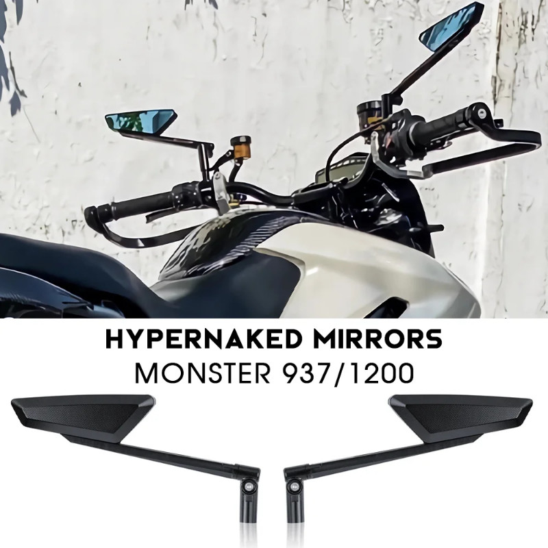 Monster 937 Hypernaked Mirrors for DUCATI Monster1200  Accessories Rearview Monster937 SP Monster 1