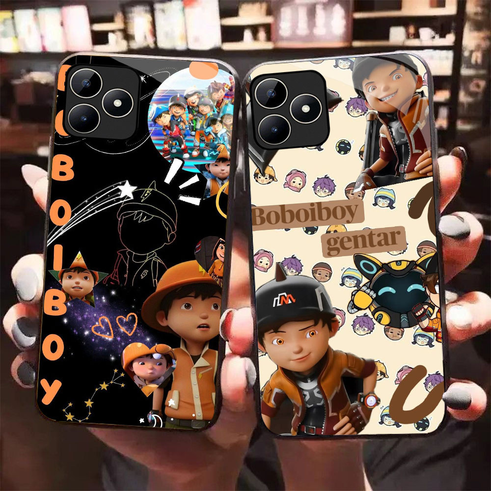 HK-50 X Boboiboy แก้วแก้วสําหรับ OPPO Realme Narzo 50A A3i C53 6 C35 A3X N53 GT A40 C31 Prime 5G