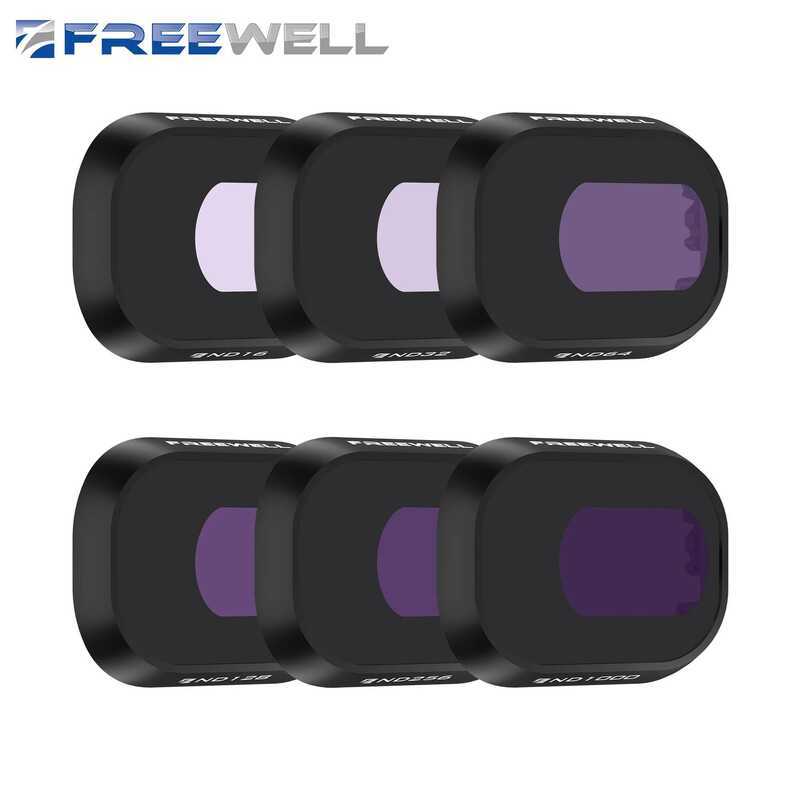 ▥ Freewell Nd16 Day-6Pack ทั้งหมด, Nd32, Nd64, Nd128, Nd256, Nd1000เข้ากันได้กับ MINI 4 Pro, สี