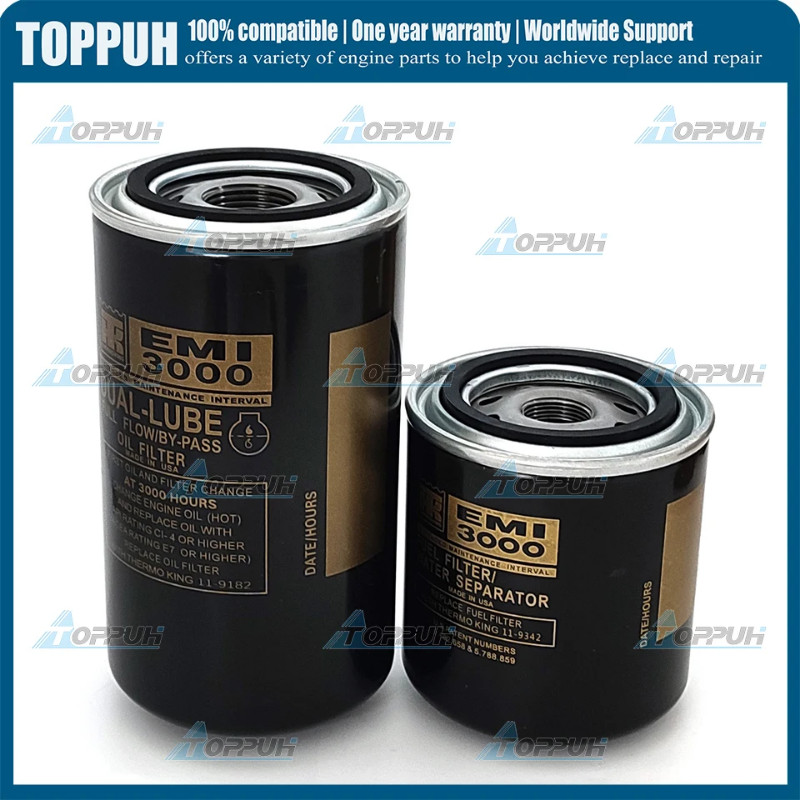 11-9182 11-9342 Filter Set for Thermo King SB-210 SB-230 SB-300 SB-310 SB-400 Oil Filter Fuel Filte