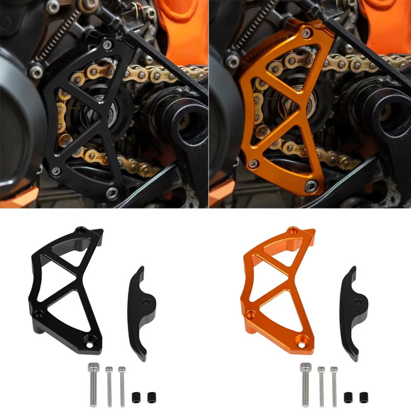 For 790 890 Adventure S R 790 Duke 890 Duke 2019-2023 Motorcycle Front Sprocket Chain Cover Guard P