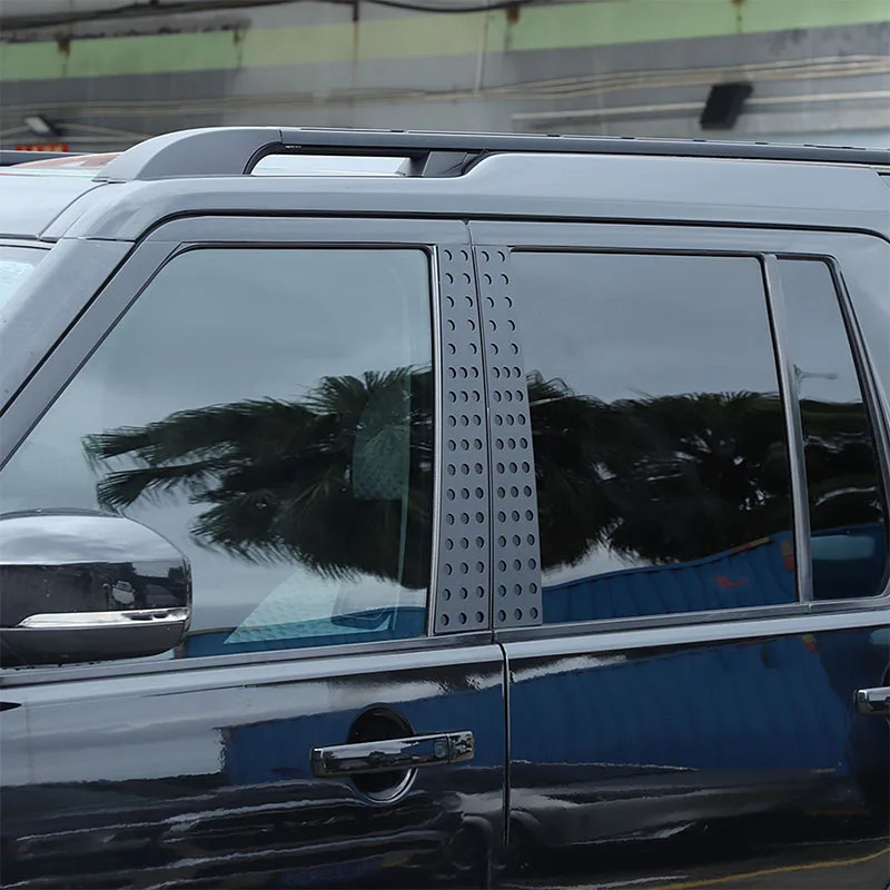 For Land Rover Discovery 3/4 LR3 LR4 2004-2016 Aluminum alloy Car Window B-pillar Center Pillar Tri