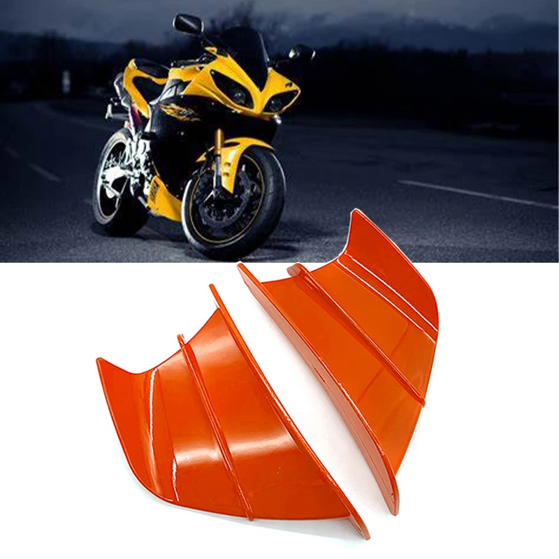 Ninja 300/250/650 Motorcycle Winglet Aerodynamic Wing Kit Spoiler For Yamaha R1 R3 R6 R7 BWS RS JOG