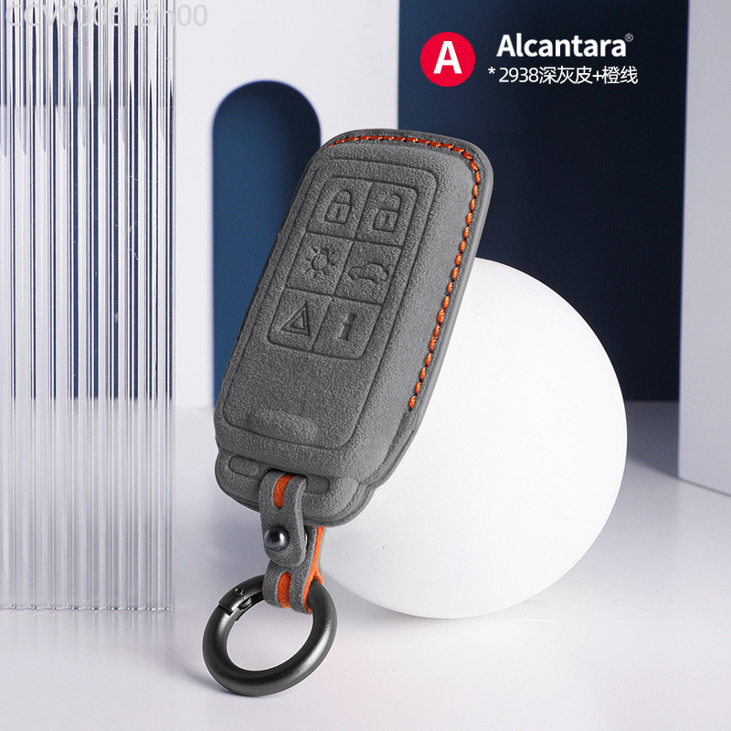 【2022 -2025】 เหมาะสำหรับ Volvo XC60 S60 XC40 XC90 S90 V90 Alcantara suede กระเป๋า