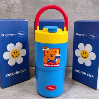 ถ้วยกาแฟ | รุยซิ่ง ร่วมมือ | สีน้ำเงินมรกต | ถ้วยเก็บอุณหภูมิ | 520มล | แบบพกพา