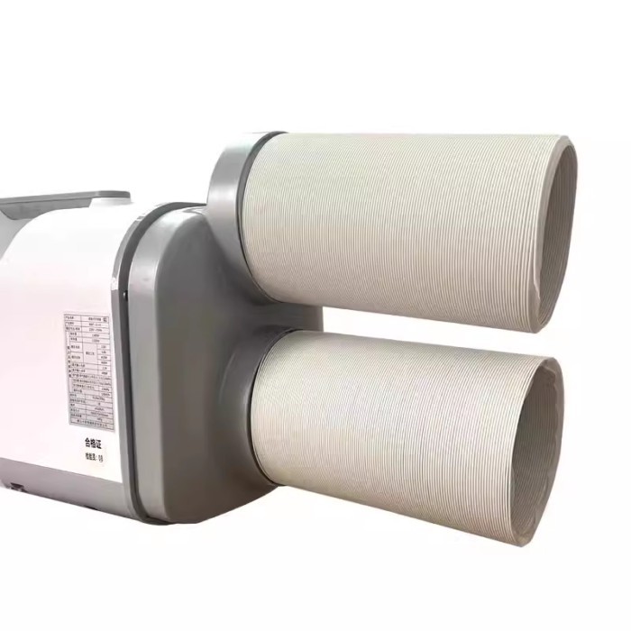 T1/V1/S01/X8 Etc Series Outdoor Portable Camping e Air Conditioner Universal Dual-Pipe Exhaust Equipment