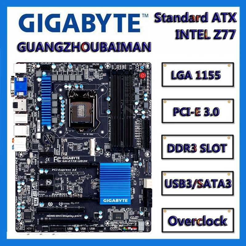 ใช้ GIGABYTE GA-Z77P-D3 GA-Z77-HD3 GA-Z77-D3H GA-Z77M-D3H GA-Z77-DS3H GA-Z77X-D77X-D3H3D77X-D77D77D7