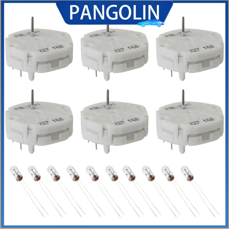 PANGOLIN Stepper Motor And Bulbs Kit For GM Chevy Vehicles 10 PCS Gauge Cluster Bulbs 6 PCS X27W168