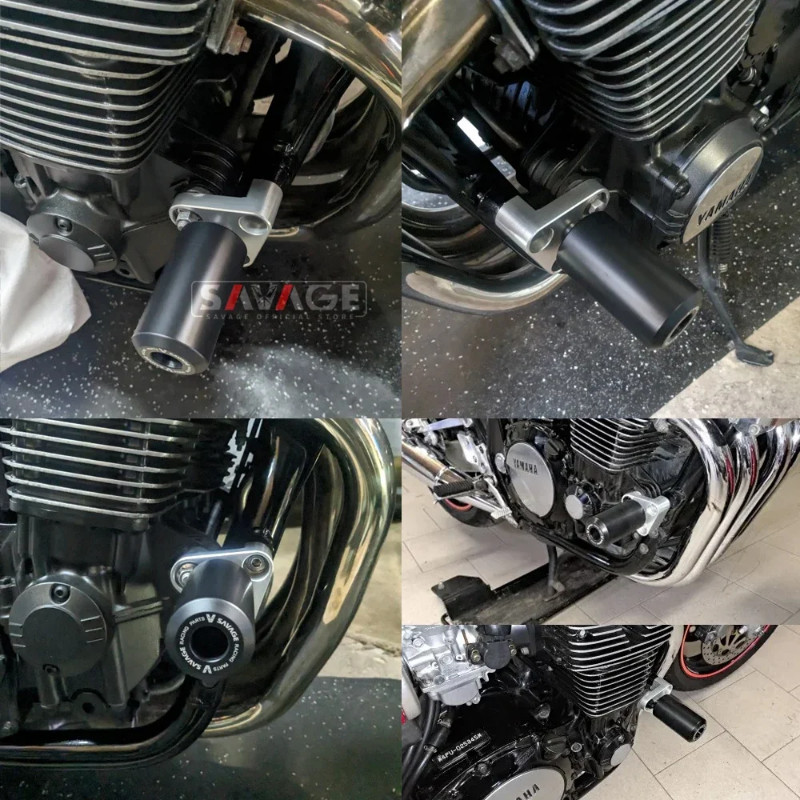 XJR Frame Sliders Protection For YAMAHA XJR1200 XJR1300 XJR 1200 1300 Racer 1994-2018 Anti Slide Cr